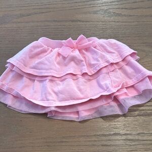 Place Pink Ruffled Skirt